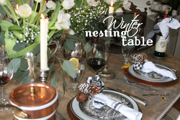 winter nesting table