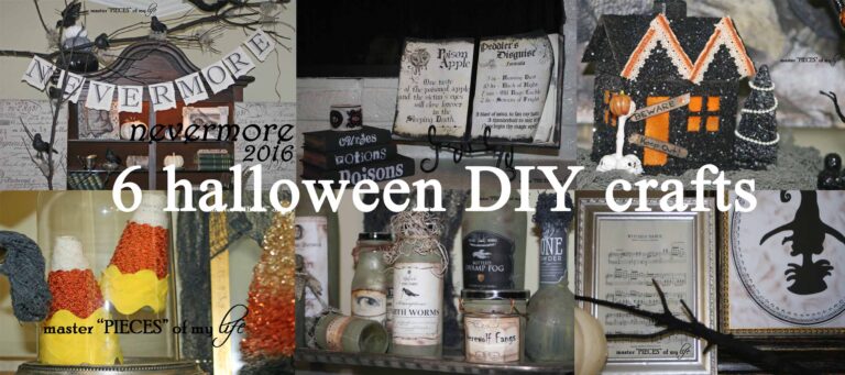 6 halloween DIY crafts