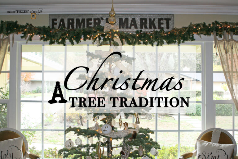 a Christmas tree tradition