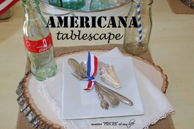 Americana Tablescape