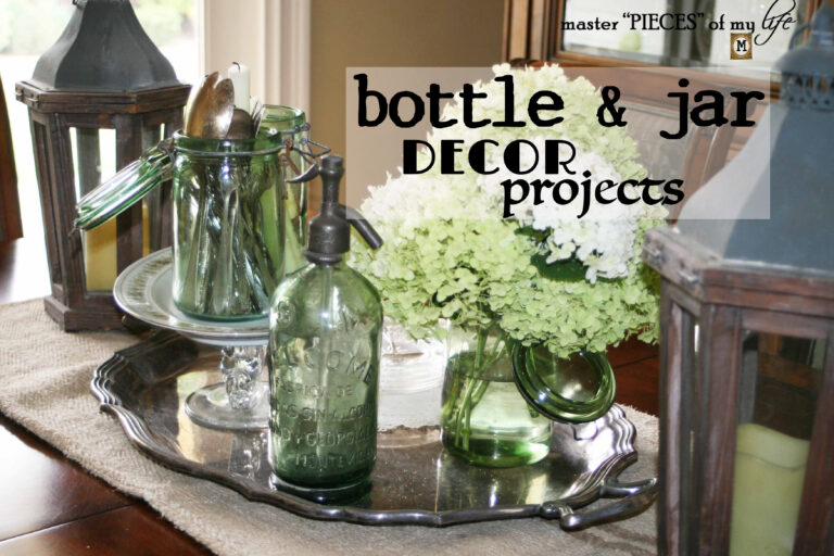 bottle & jar decor projects