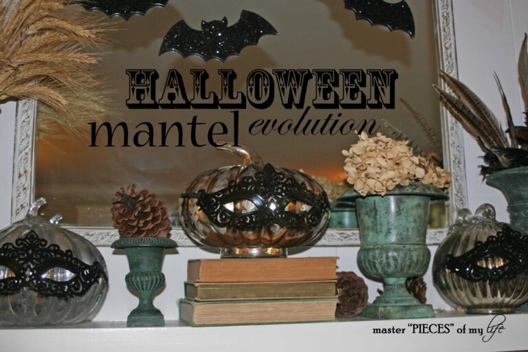 halloween mantel evolution