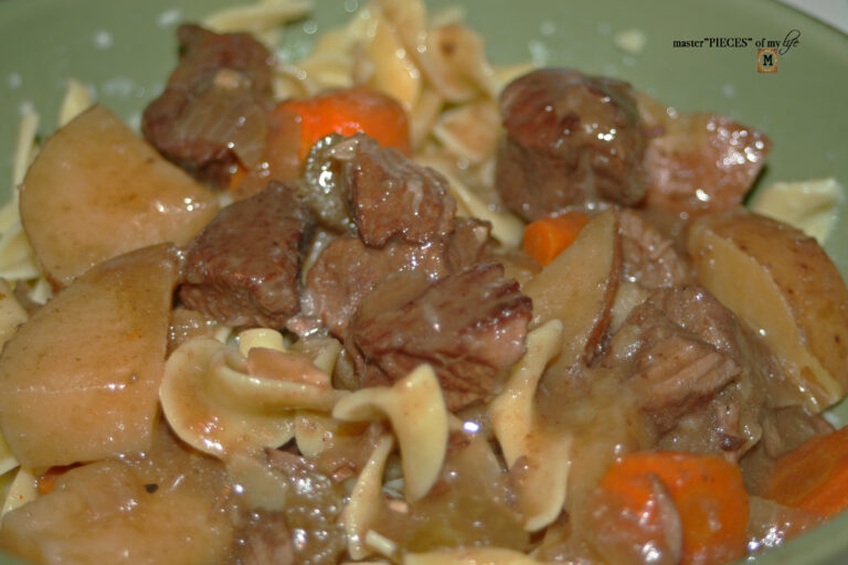 on the menu ~ beef stew