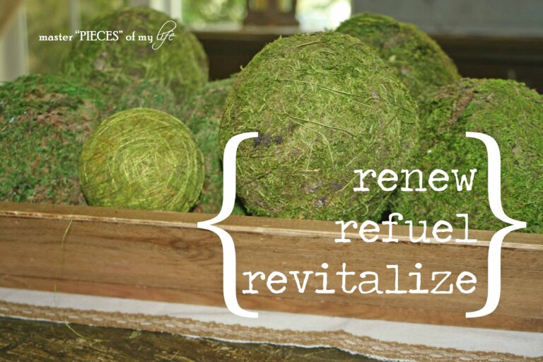 Renew, Refuel, Revitalize