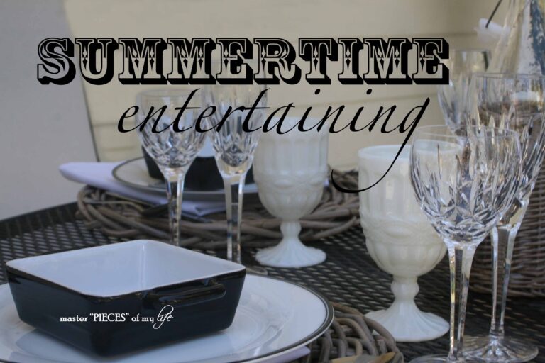 summertime entertaining