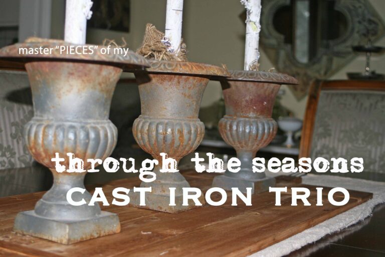 through the seasons – cast iron trio