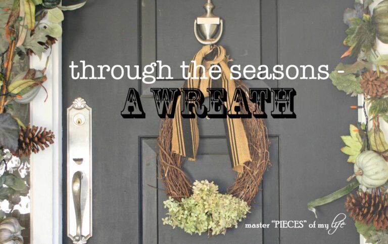through the seasons ~ a wreath