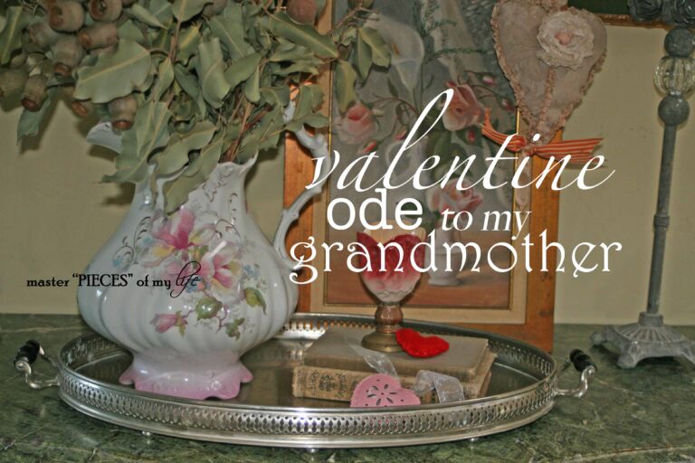 a valentine’s ode to my grandmother