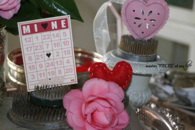 a little valentine’s decor
