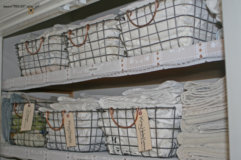 linen closet organization