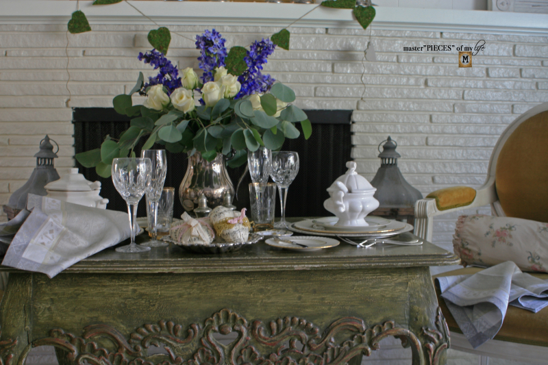 Fireside romantic table 4 two 6 Fireside romantic table 4 two 6