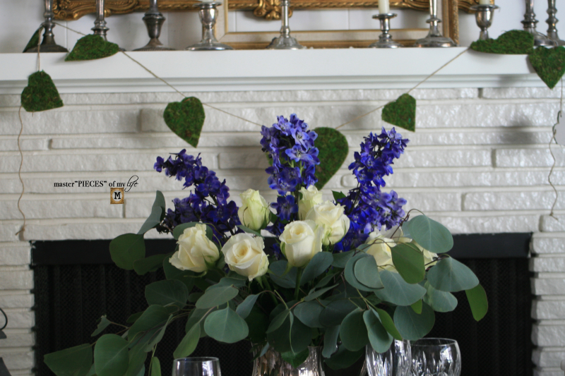 Fireside romantic table 4 two 12