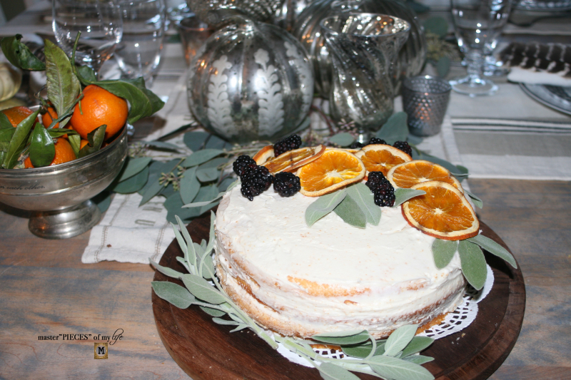 On the menu - orange naked cake1 On the menu - orange naked cake1
