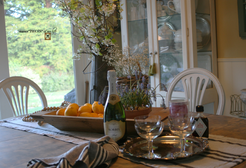 Cotton candy champagne cocktail 10