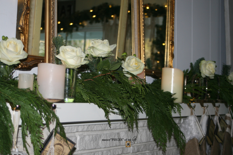 A christmas mantel 4 A christmas mantel 4