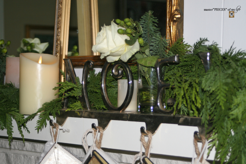 A christmas mantel 5 A christmas mantel 5