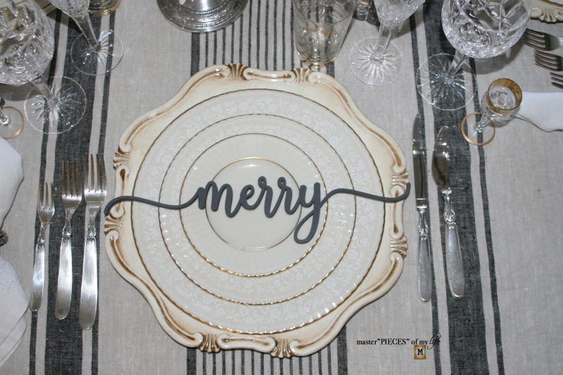 Sentiment Christmas tablescape3