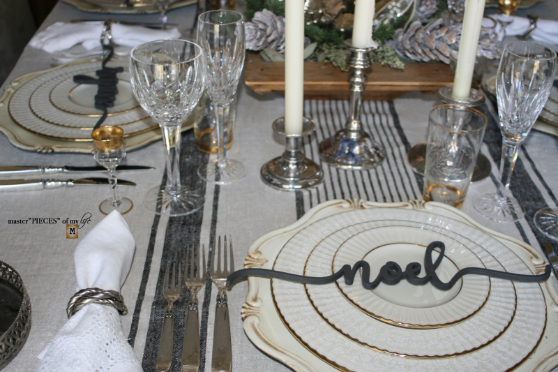 Sentiment Christmas tablescape6