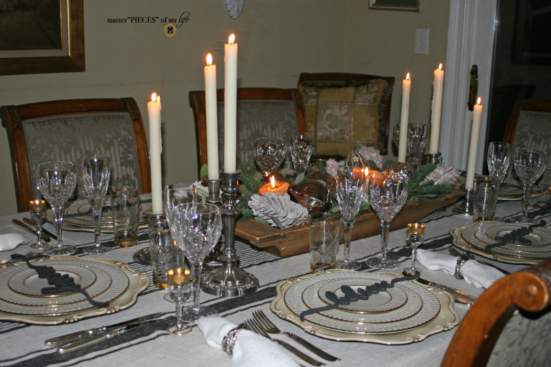 Sentiment Christmas tablescape10