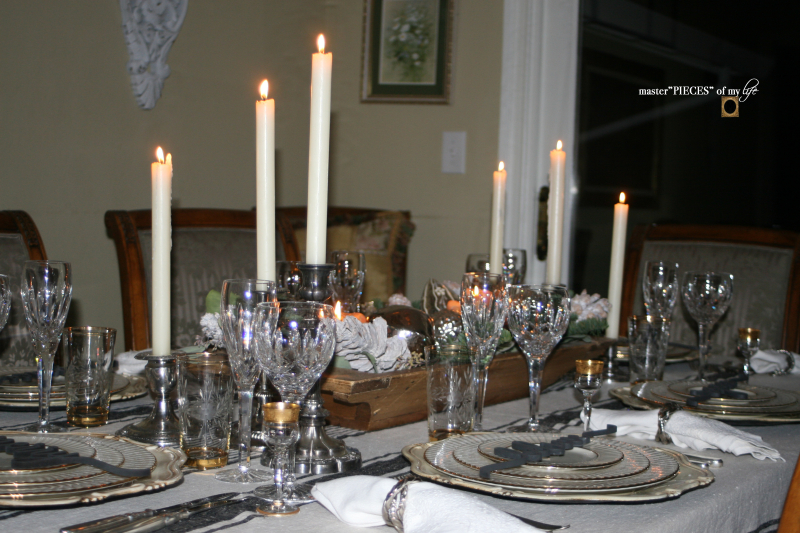 Sentiment Christmas tablescape12