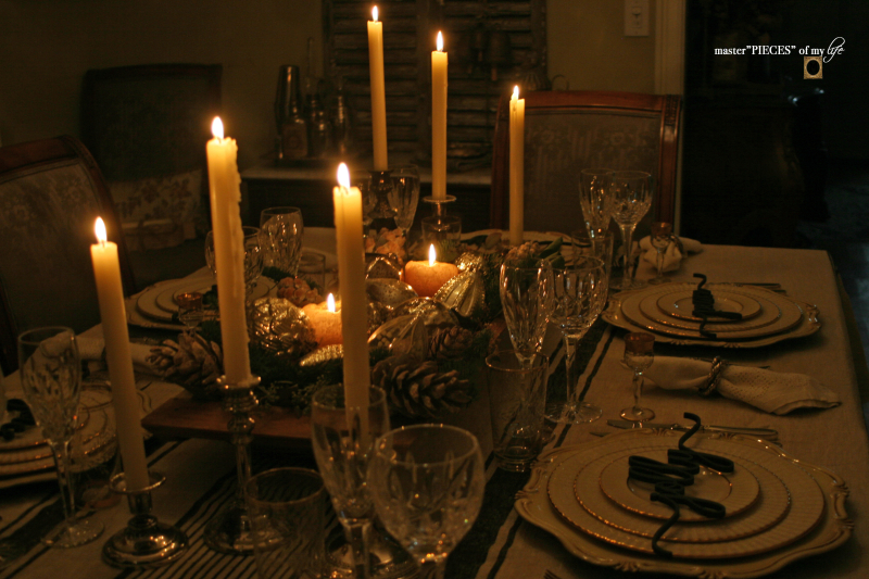 Sentiment Christmas tablescape13
