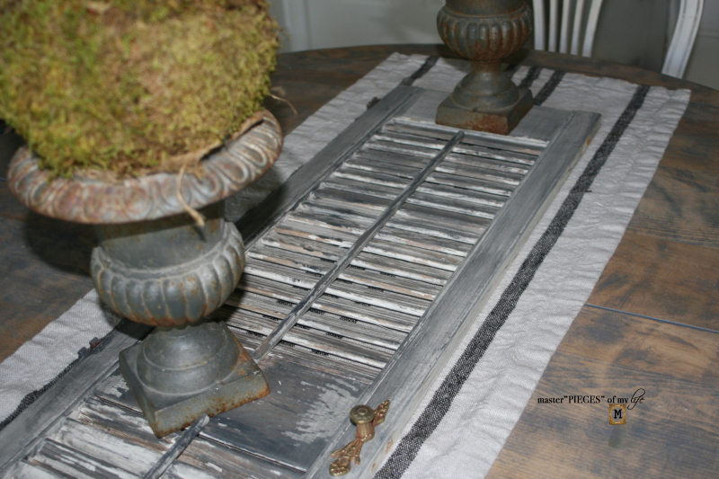 Chippy shutter centerpiece 9