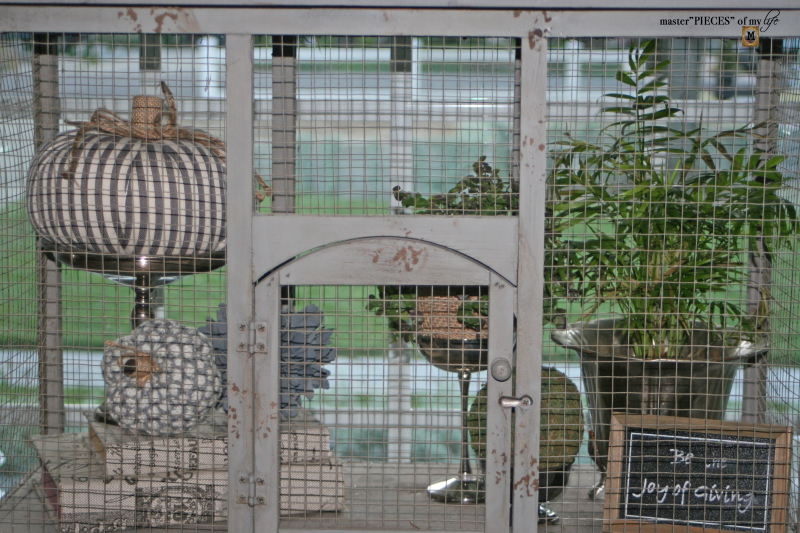 Thru the seasons - ornamental birdcage 2