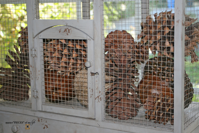 Thru the seasons - ornamental birdcage 3