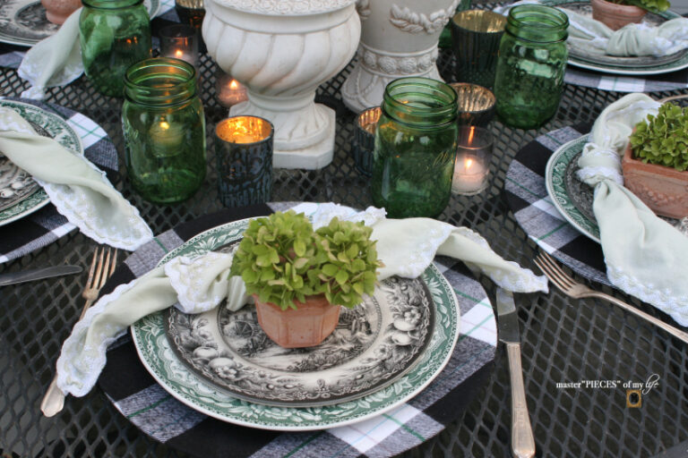 Outdoor Table Stylings Inspiration