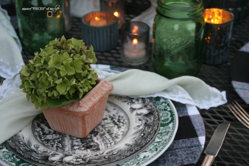 Last day of summer garden tablescape 8