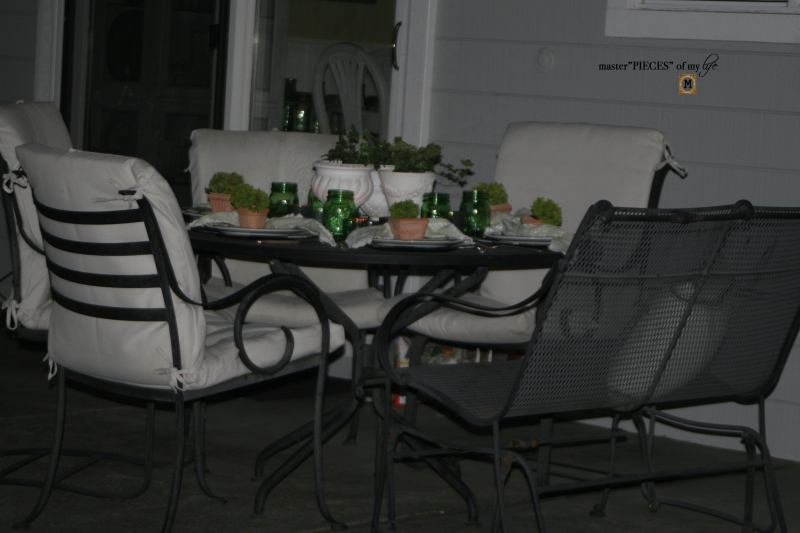 Last day of summer garden tablescape 11