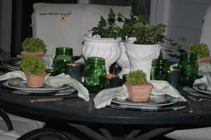 Last day of summer garden tablescape 12