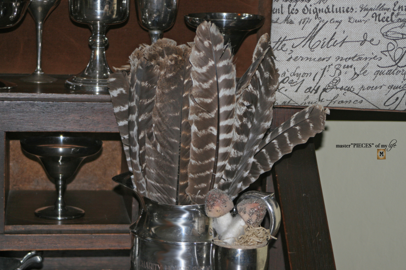 Secretary desk dressed up for fall 3