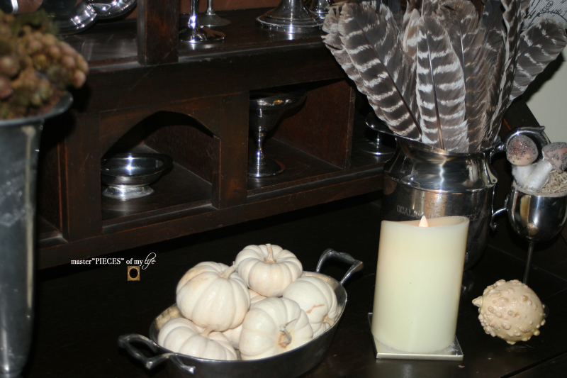 Secretary desk dressed up for fall 10