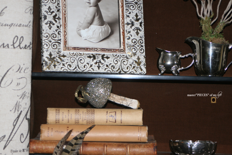 Secretary desk dressed up for fall 13