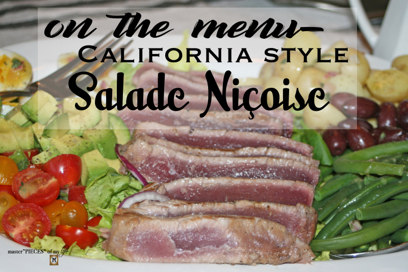CA style nicoise salad