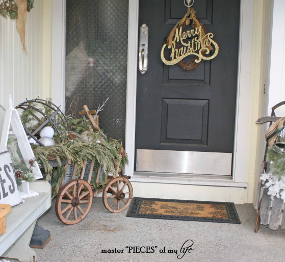 Through the seasons - a goat cart 6