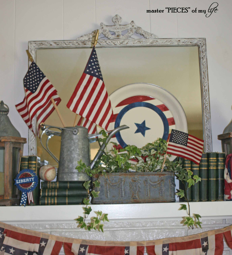 Patriotic mantel 3 cropped