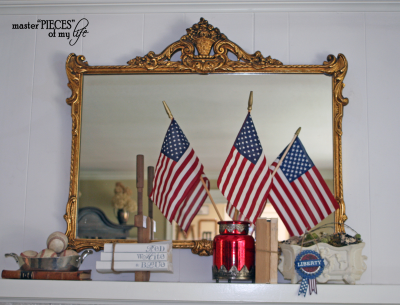 Patriotic decorating detail 8