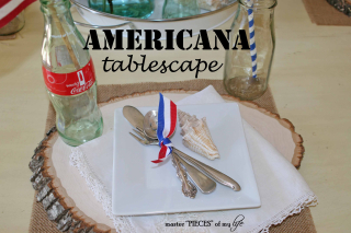 Americana tablescape 1