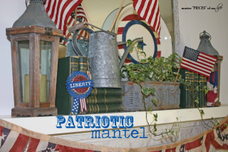 Patriotic mantel 1