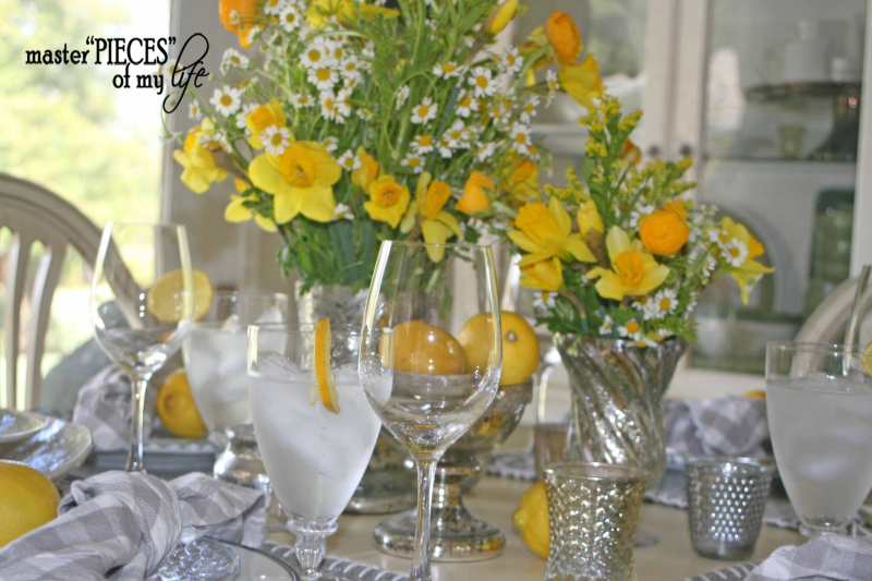 Lemon inspired tablescape5