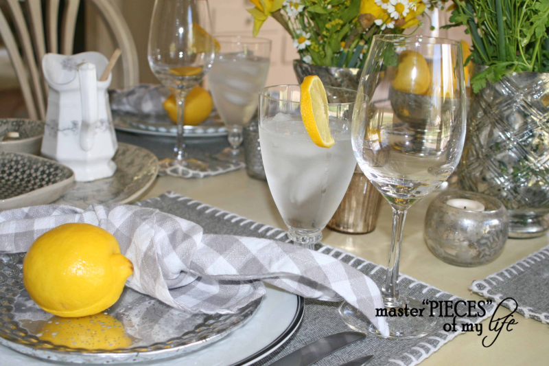 Lemon inspired tablescape6