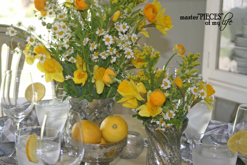 Lemon inspired tablescape8