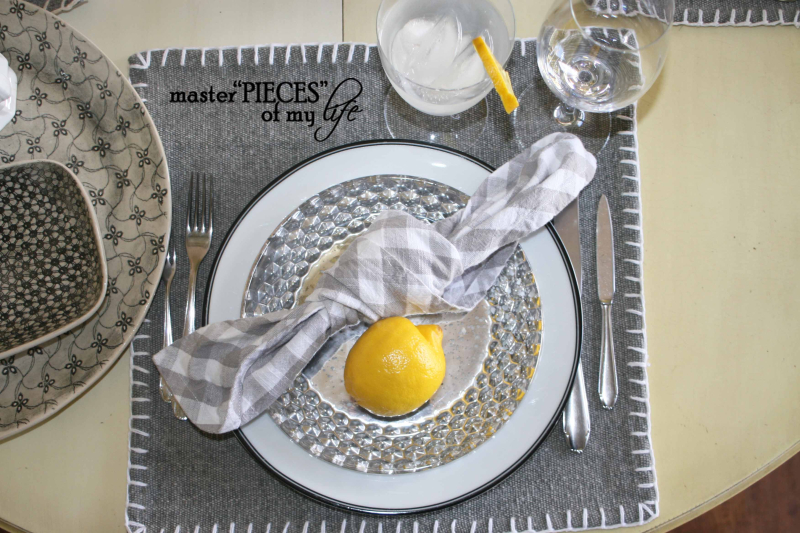 Lemon inspired tablescape11