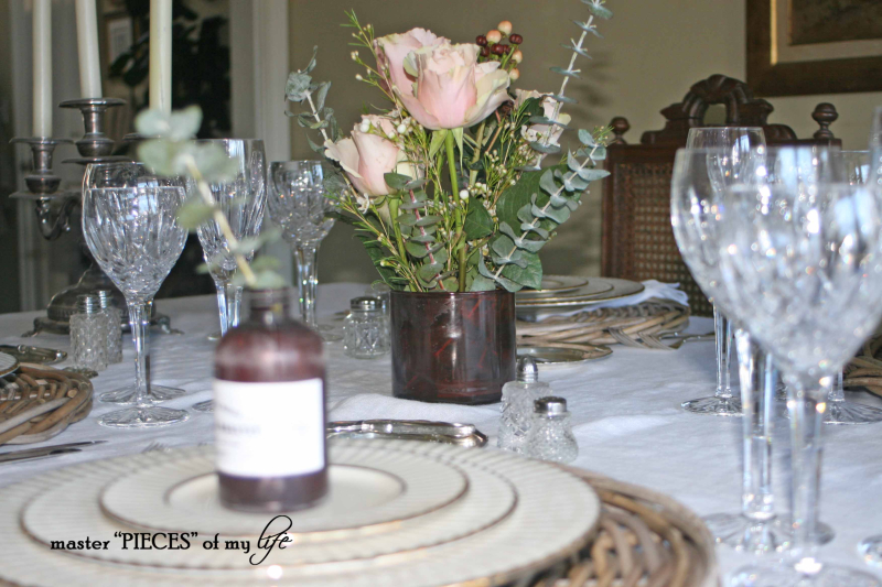 Romantic tablescape for 4-1