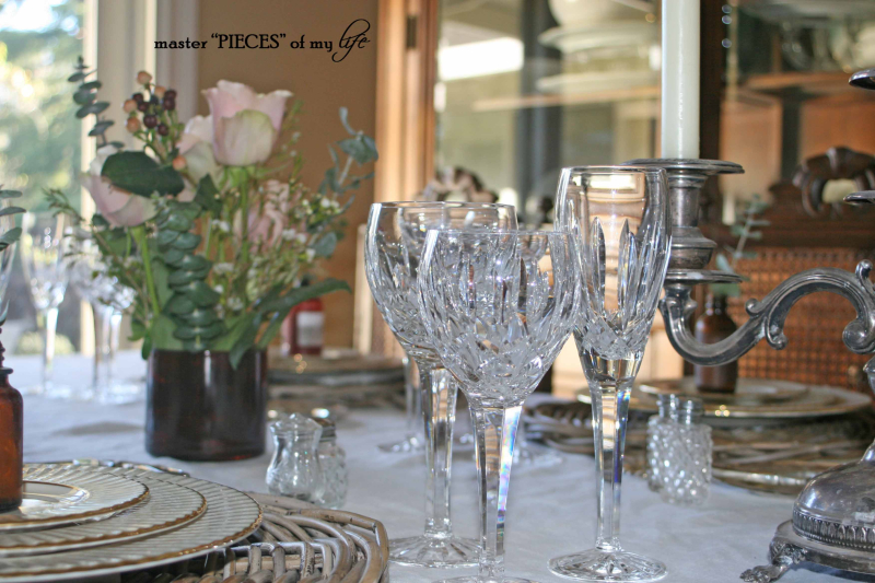 Romantic tablescape for 4-9