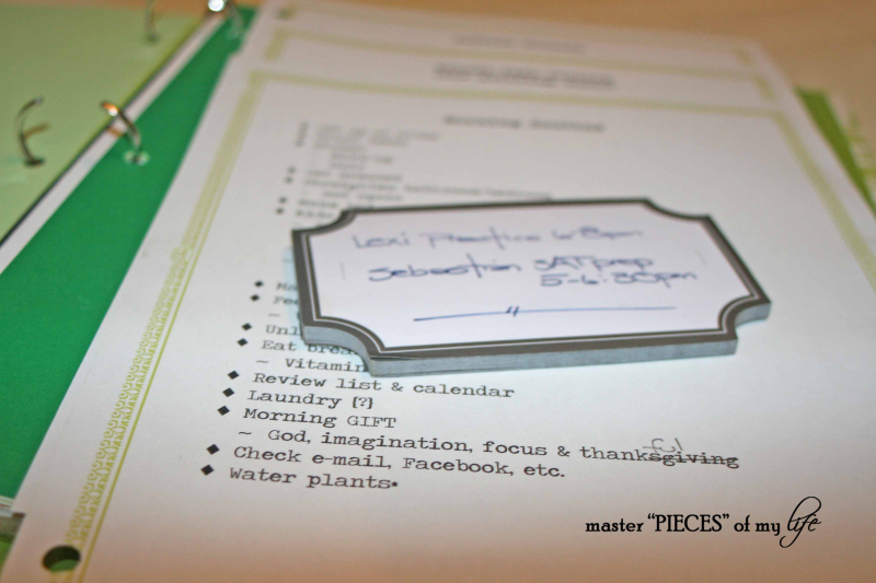 Organizing with daily routines2