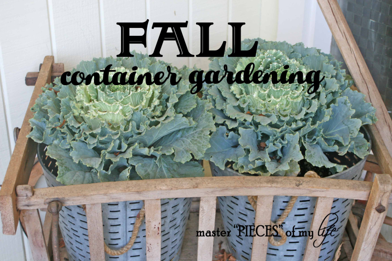 Fall container gardening