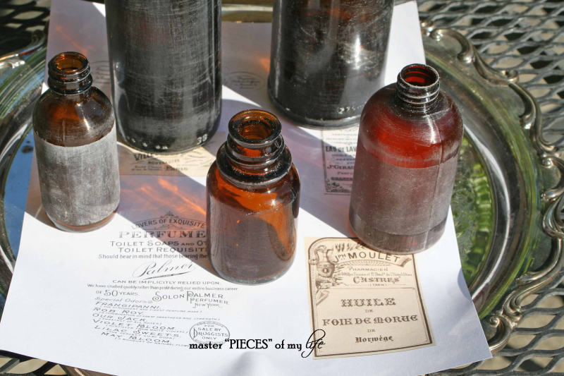 French label bottles 2 French label bottles 2